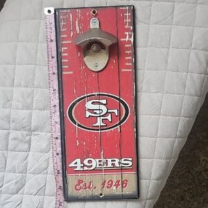 Wincraft 49ers Red and Gold Wall Decor Hook